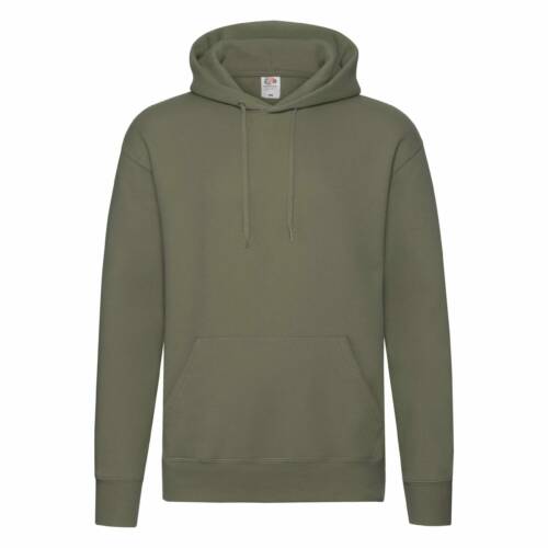 Fruit of the Loom Premium Hooded Sweat Premium Hooded Sweat – 2XL, Classic Olive-59