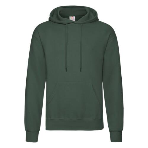 Fruit of the Loom Classic Hooded Sweat Classic Hooded Sweat – M, Bottle Green-38