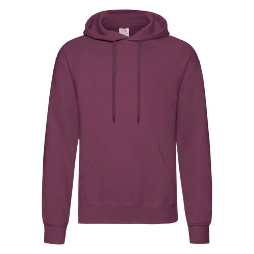Fruit of the Loom Classic Hooded Sweat Classic Hooded Sweat – 3XL, Burgundy-41