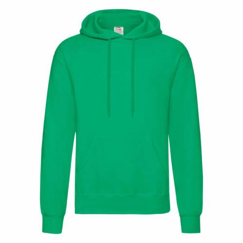 Fruit of the Loom Classic Hooded Sweat Classic Hooded Sweat – XL, Kelly Green-47