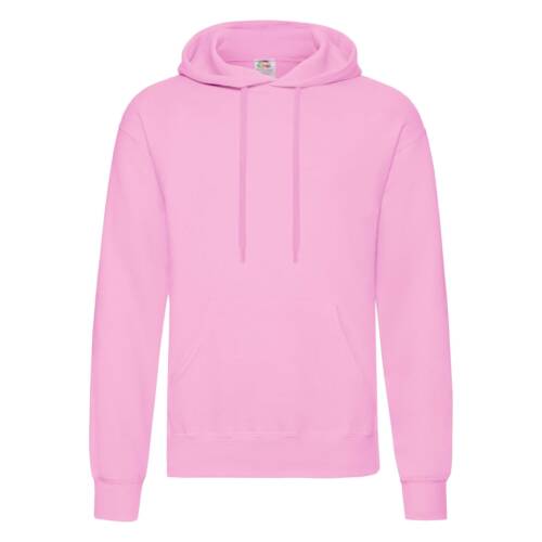 Fruit of the Loom Classic Hooded Sweat Classic Hooded Sweat – L, Light Pink-52