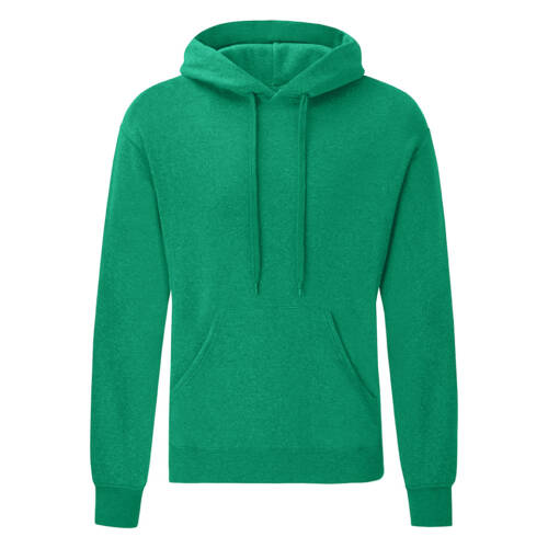 Fruit of the Loom Classic Hooded Sweat Classic Hooded Sweat – XL, Heather Green-RX