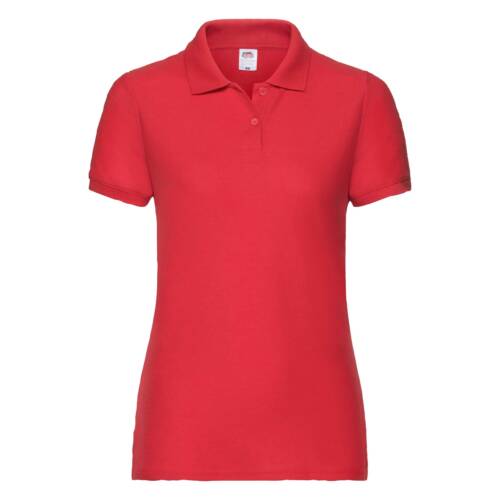 Fruit of the Loom Ladies 65/35 Polo Ladies 65/35 Polo – XS, Red-40