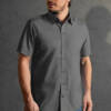Promodoro Mens Poplin Shirt Mens Poplin Shirt – 2XL, steel gray-SG