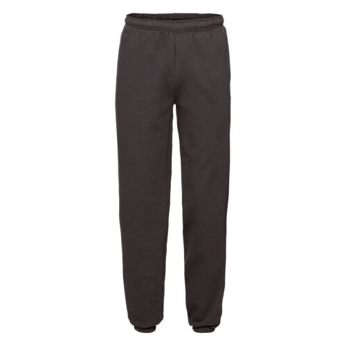 Fruit of the Loom Premium Elasticated Cuff Jog Pants Premium Elasticated Cuff Jog Pants – L, Black-36
