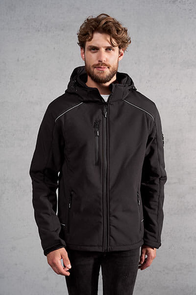 Promodoro Mens Warm Softshell Jacket Mens Warm Softshell Jacket – 2XL, black-9D