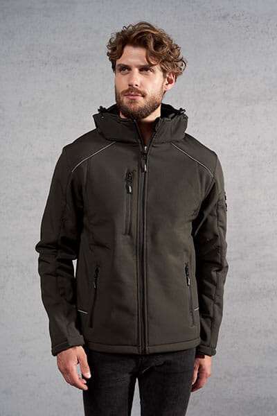 Promodoro Mens Warm Softshell Jacket Mens Warm Softshell Jacket – 2XL, charcoal-CA