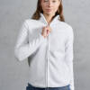 Promodoro Womens Double Fleece Jacket Womens Double Fleece Jacket – 2XL, white-new l.grey-0N
