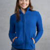 Promodoro Womens Double Fleece Jacket Womens Double Fleece Jacket – 2XL, royal-steel gray-RS