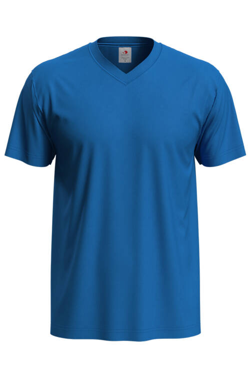 Stedman Classic-T V-neck Classic-T V-neck – M, Bright Royal-BRR