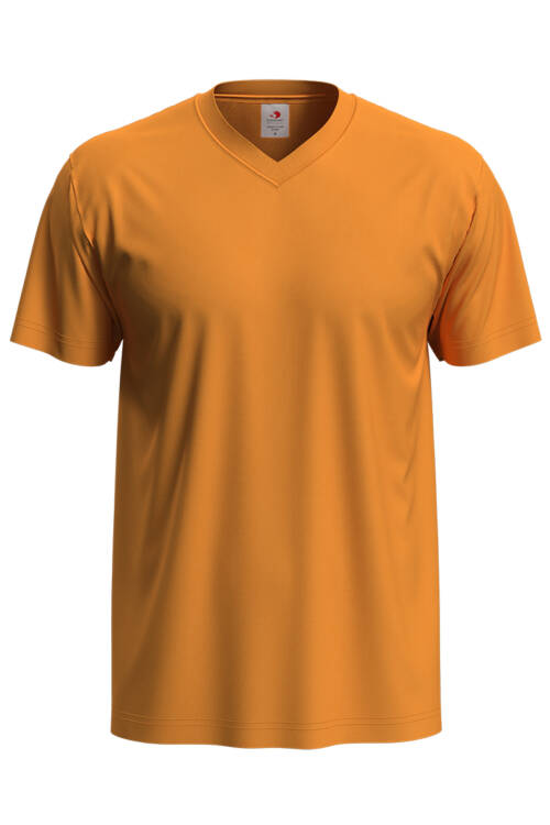 Stedman Classic-T V-neck Classic-T V-neck – 2XL, Orange-ORA