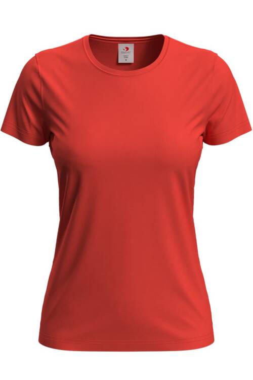 Stedman Classic-T Fitted Women Classic-T Fitted Women – S, Brilliant Orange-BOR