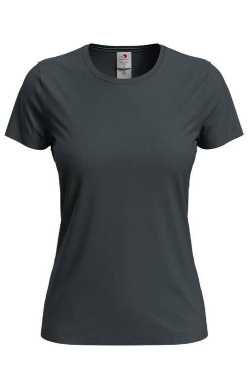 Stedman Classic-T Organic Fitted Women Classic-T Organic Fitted Women – XS, Real Grey-RGY