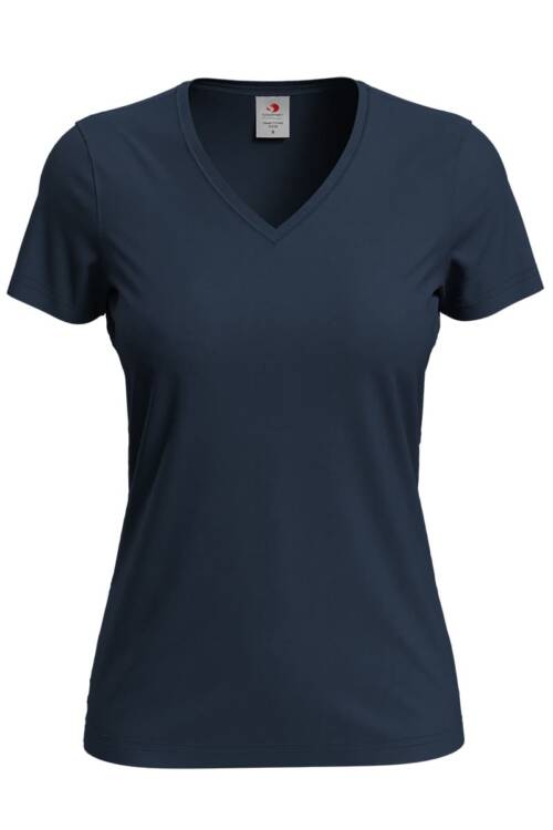 Stedman Classic-T V-neck Women Classic-T V-neck Women – L, Blue Midnight-BLM