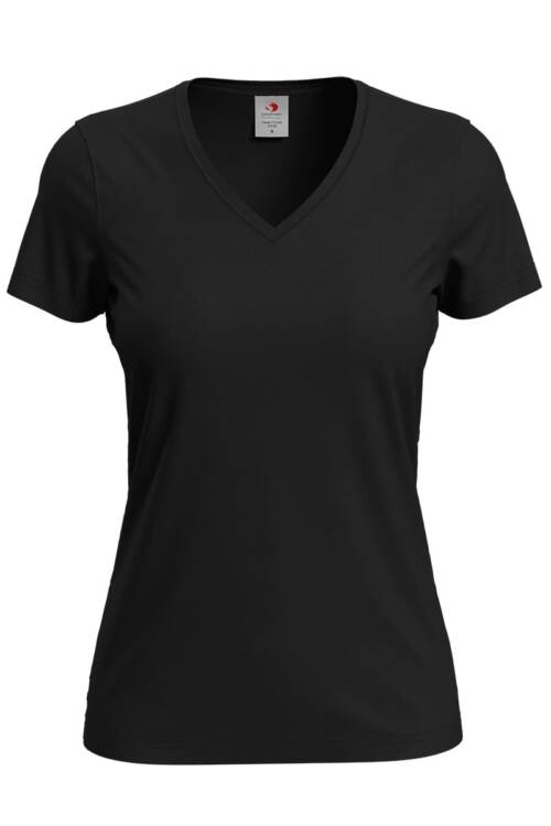 Stedman Classic-T V-neck Women Classic-T V-neck Women – S, Black Opal-BLO