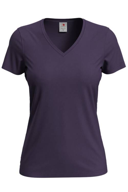 Stedman Classic-T V-neck Women Classic-T V-neck Women – M, Deep Berry-DBY