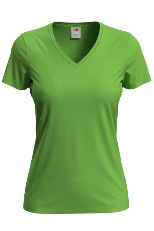 Stedman Classic-T V-neck Women Classic-T V-neck Women – S, Kiwi Green-KIW