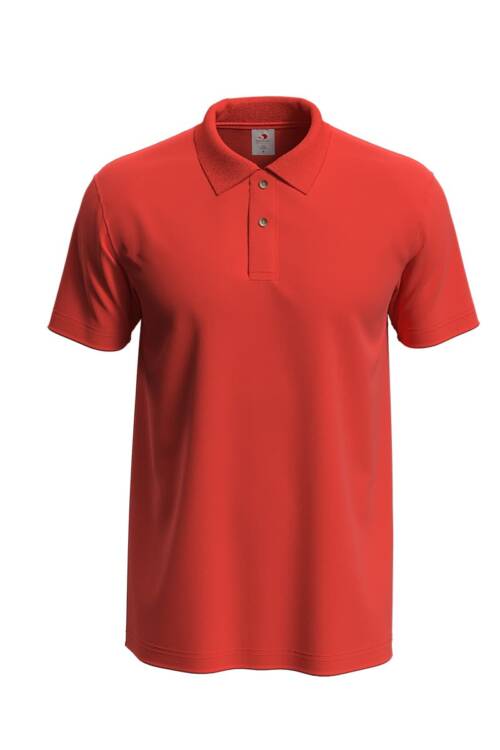 Stedman Polo Polo – S, Brilliant Orange-BOR