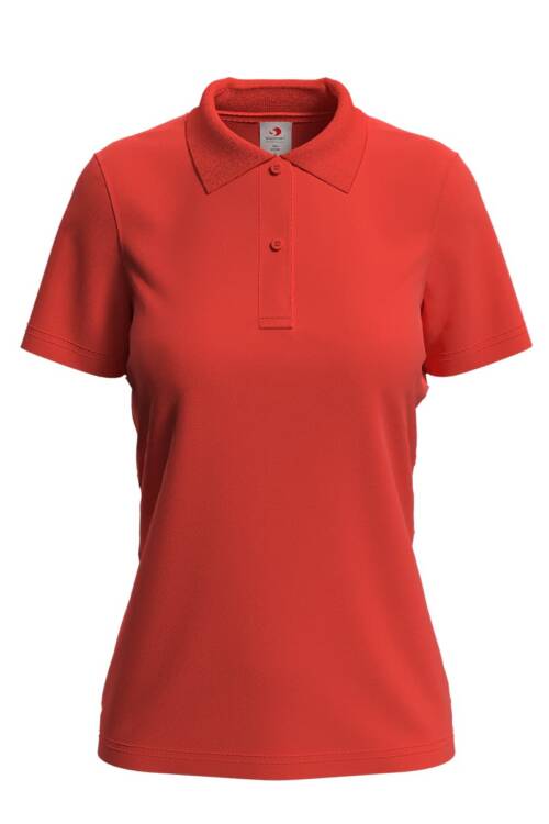 Stedman Polo Women Polo Women – L, Brilliant Orange-BOR