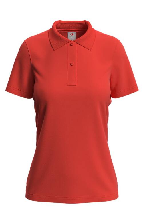 Stedman Polo Women Polo Women – L, Brilliant Orange-BOR