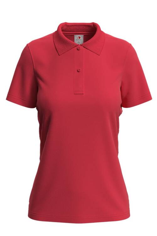 Stedman Polo Women Polo Women – L, Scarlet Red-SRE