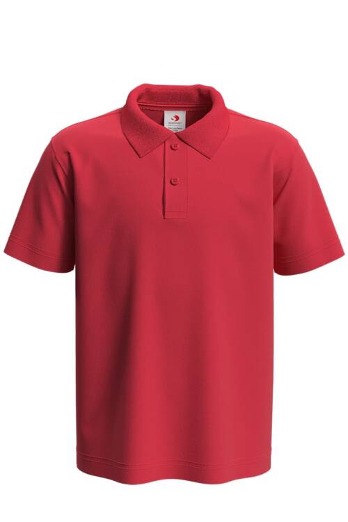 Stedman Polo Kids Polo Kids – XL, Scarlet Red-SRE