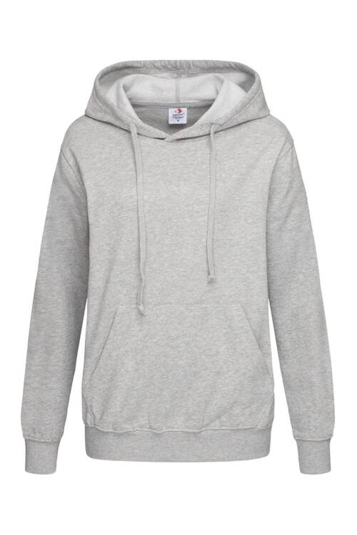 Stedman Sweat Hoodie Classic Women Sweat Hoodie Classic Women – S, Grey Heather-GYH