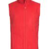 Stedman Fleece Vest Fleece Vest – 2XL, Scarlet Red-SRE