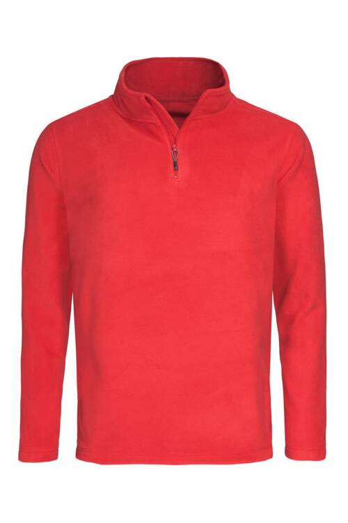 Stedman Fleece Half-Zip Fleece Half-Zip – 2XL, Scarlet Red-SRE