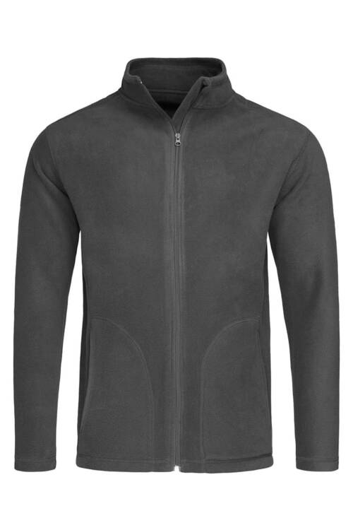 Stedman Fleece Jacket Fleece Jacket – 2XL, Grey Steel-GRS