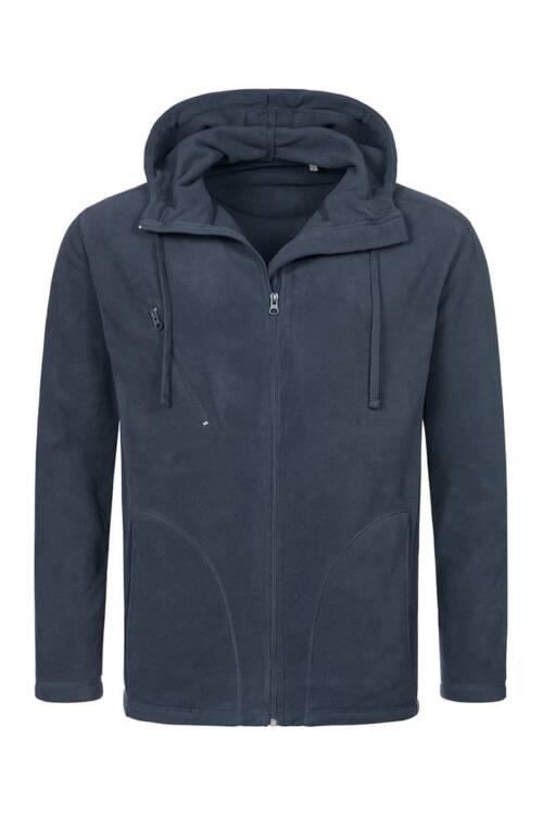 Stedman Hooded Fleece Jacket Hooded Fleece Jacket – XL, Blue Midnight-BLM