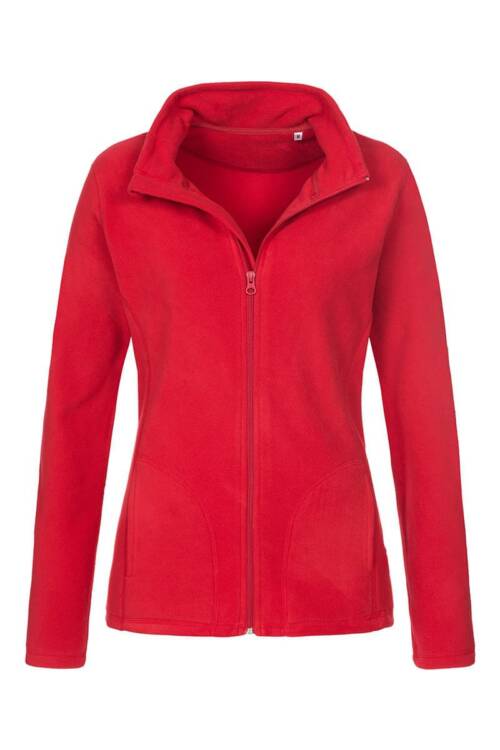 Stedman Fleece Jacket Women Fleece Jacket Women – S, Scarlet Red-SRE