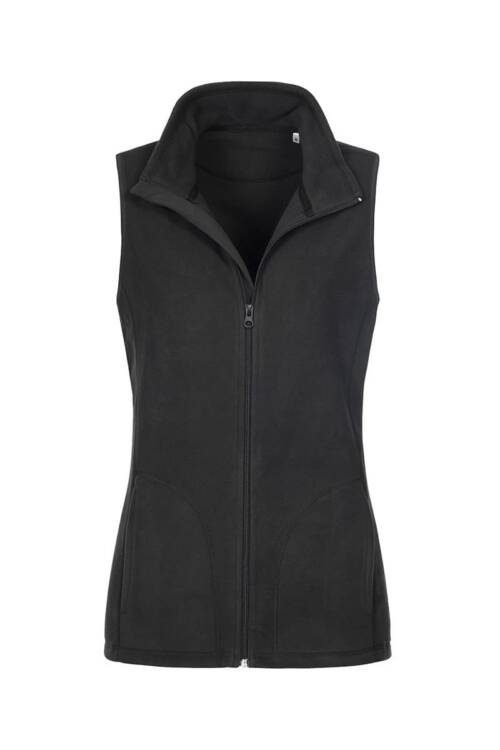 Stedman Fleece Vest Women Fleece Vest Women – M, Black Opal-BLO