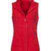 Stedman Fleece Vest Women Fleece Vest Women – XL, Scarlet Red-SRE