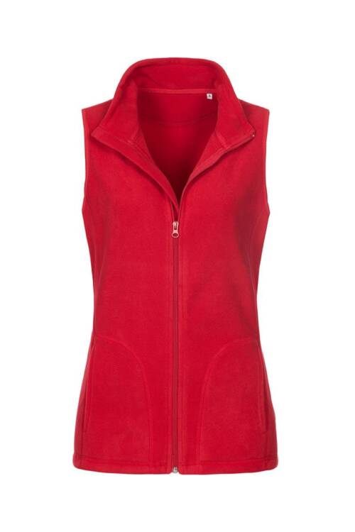 Stedman Fleece Vest Women Fleece Vest Women – XL, Scarlet Red-SRE