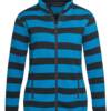 Stedman Striped Fleece Jacket Women Striped Fleece Jacket Women – L, Brilliant Blue-BBL