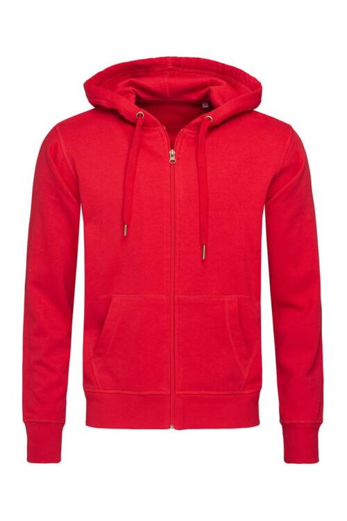Stedman Sweat Jacket Select Sweat Jacket Select – 2XL, Crimson Red-CSR