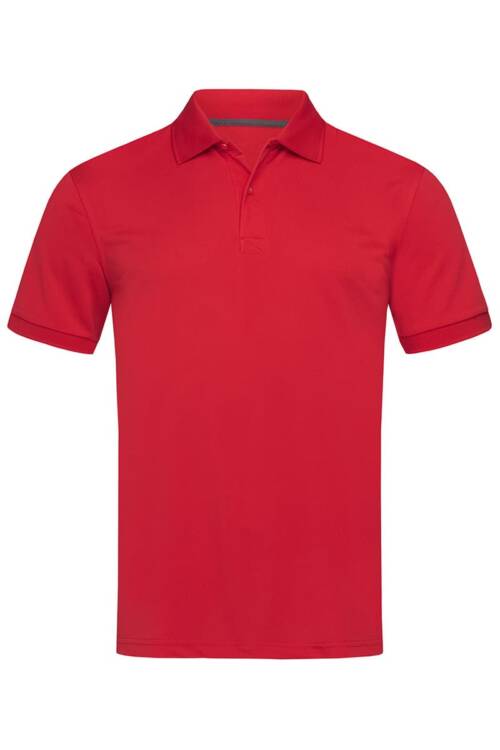 Stedman Piqué Polo Piqué Polo – 2XL, Pepper Red-PER