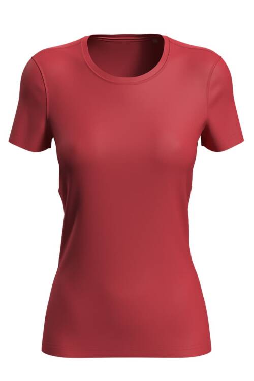 Stedman Sports-T Women Sports-T Women – S, Crimson Red-CSR