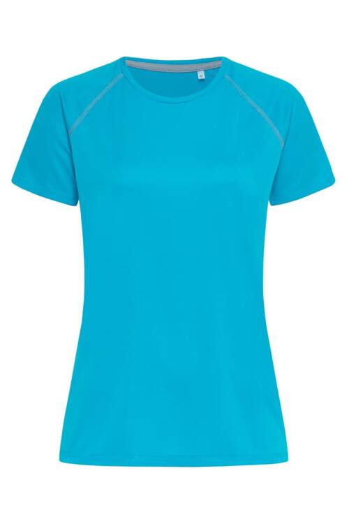 Stedman Active 140 Team Raglan Women Active 140 Team Raglan Women – L, Hawaii Blue-HWB