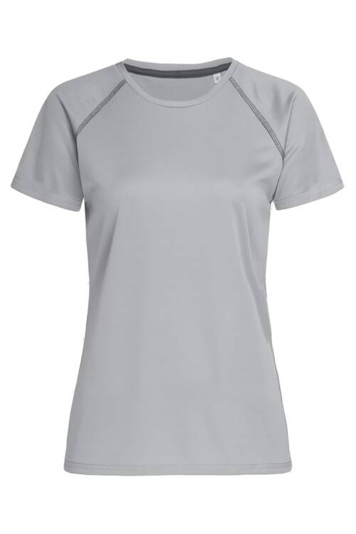 Stedman Active 140 Team Raglan Women Active 140 Team Raglan Women – L, Silver Grey-SIG