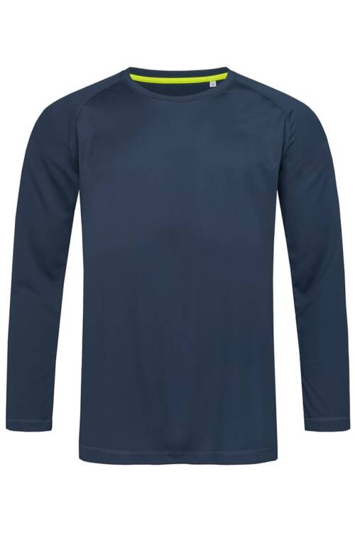 Stedman Active 140 Long Sleeve Active 140 Long Sleeve – 2XL, Marina Blue-MAB