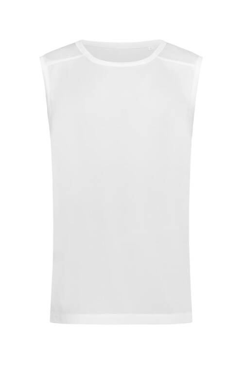 Stedman Active 140 Sleeveless Active 140 Sleeveless – 2XL, White-WHI