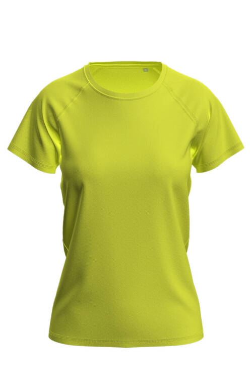 Stedman Active 140 Raglan Women Active 140 Raglan Women – L, Cyber Yellow-CBY