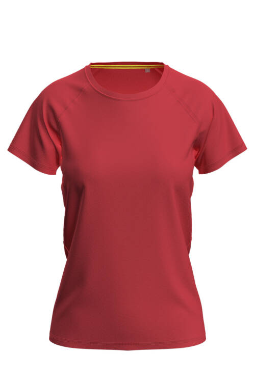 Stedman Active 140 Raglan Women Active 140 Raglan Women – M, Crimson Red-CSR