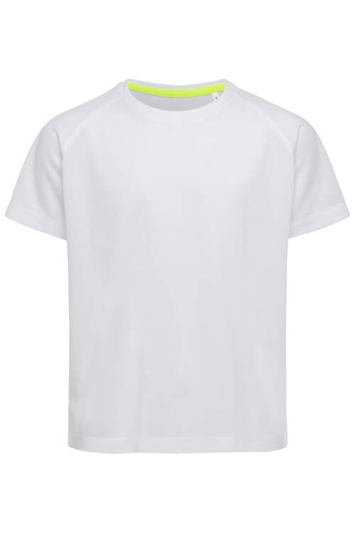 Stedman Active 140 Raglan Kids Active 140 Raglan Kids – L, White-WHI