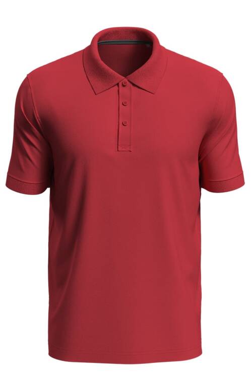 Stedman Harper Polo Harper Polo – 2XL, Crimson Red-CSR