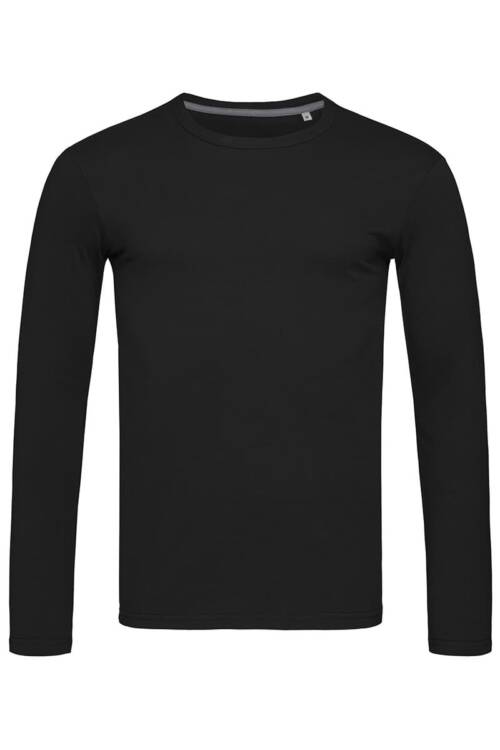 Stedman Clive Long Sleeve Clive Long Sleeve – 2XL, Black Opal-BLO