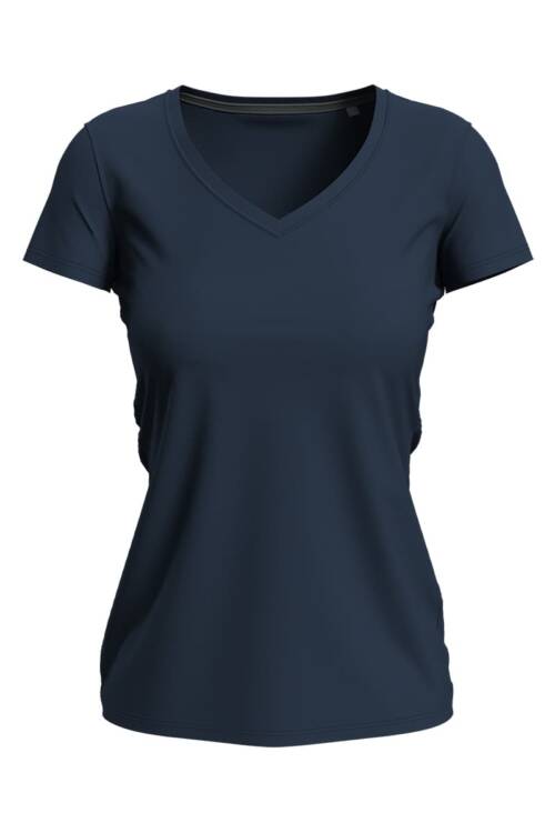 Stedman Claire V-neck Claire V-neck – 2XL, Blue Midnight-BLM