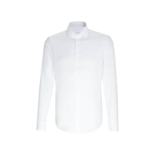 Seidensticker SLIM Langarm-Hemd, Oxford, Spread Kent-Kragen